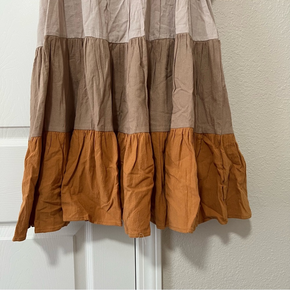 SHEIN Ruffled Tier Dress - XS - Picture 3 of 5